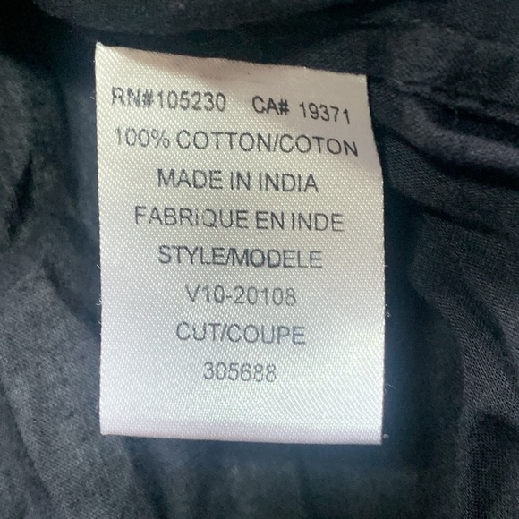 JOIE Sheer Top Black Size Small - Picture 7 of 9